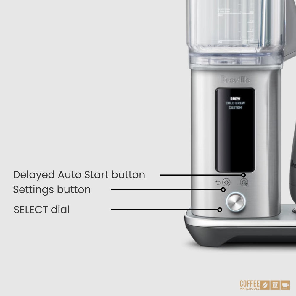 Breville the Luxe Brewer™ Thermal - Brushed Stainless Steel