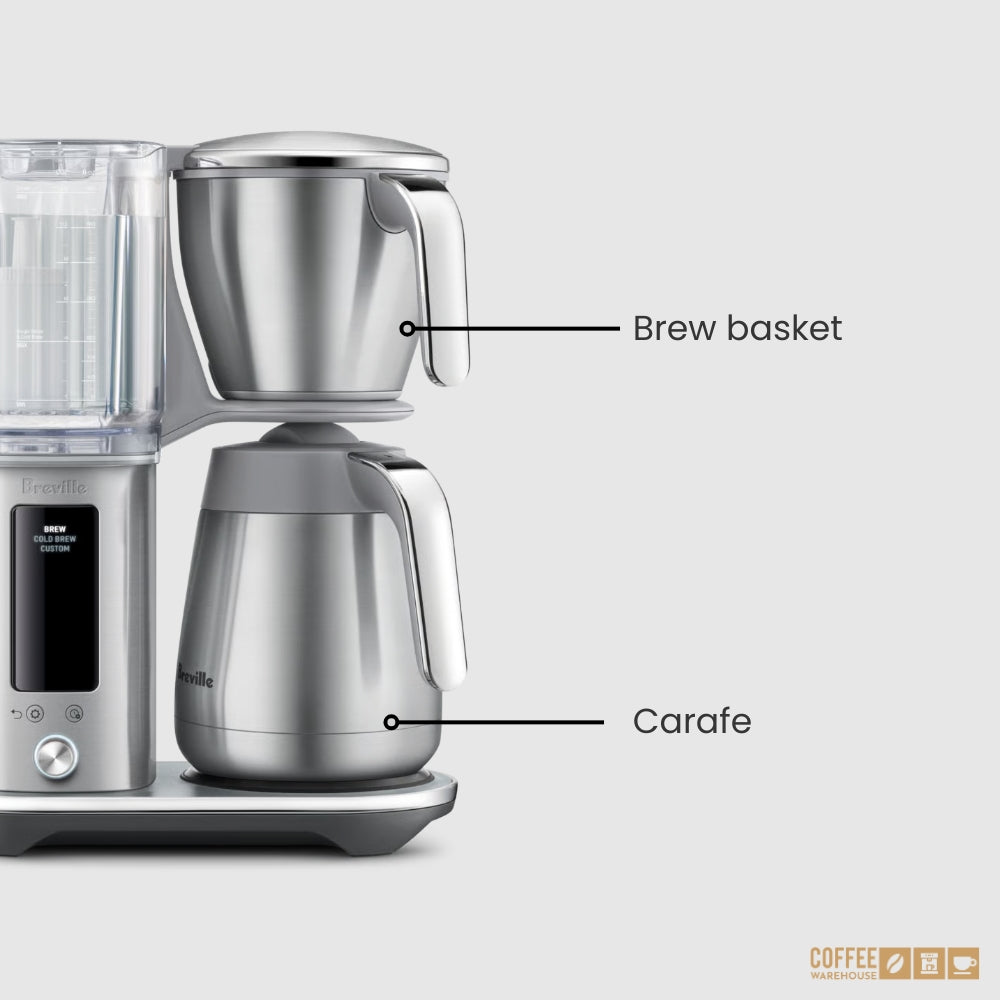 Breville the Luxe Brewer™ Thermal - Brushed Stainless Steel