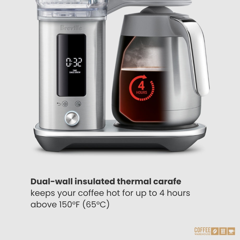 Breville the Luxe Brewer™ Thermal - Brushed Stainless Steel