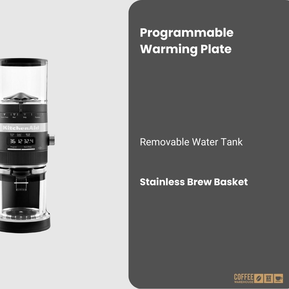 Burr Coffee Grinder _ Black Matte