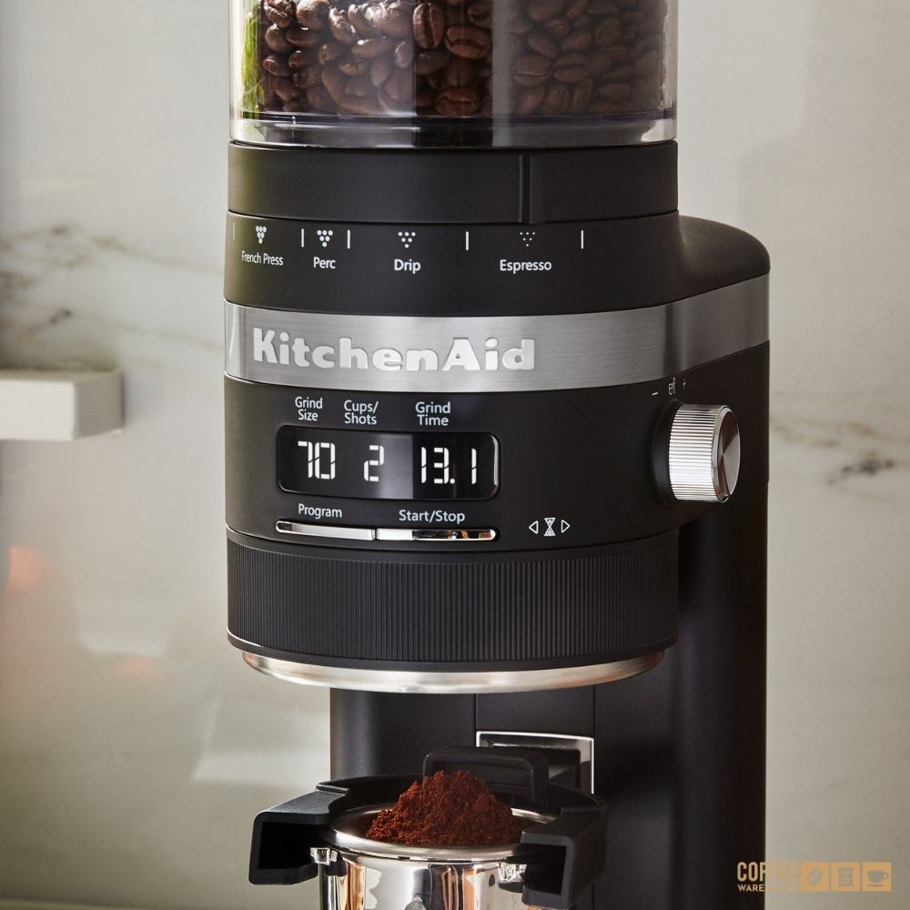 Burr Coffee Grinder _ Black Matte