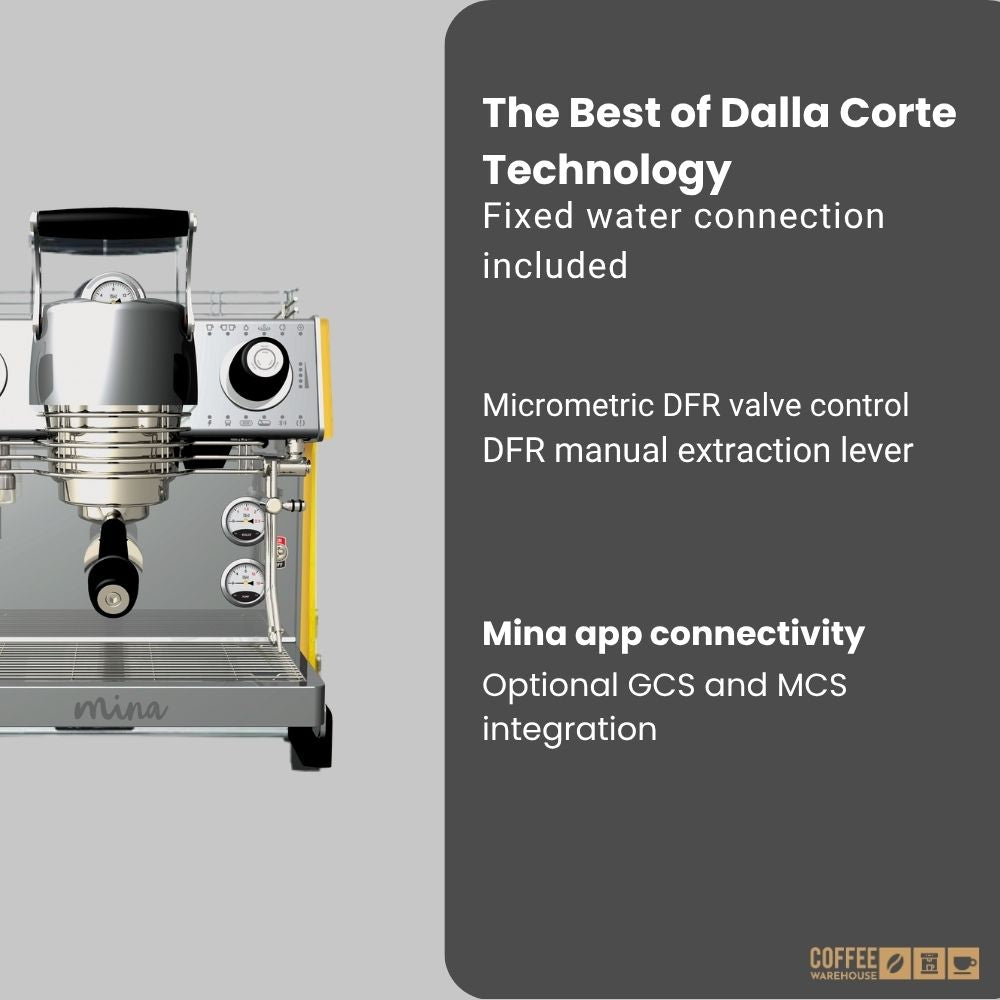 Dalla Corte Mina Barista 1 Group Espresso Machine
