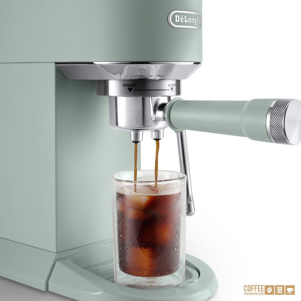 De'Longhi Dedica Duo Espresso Machine with Cold Brew - Pistachio