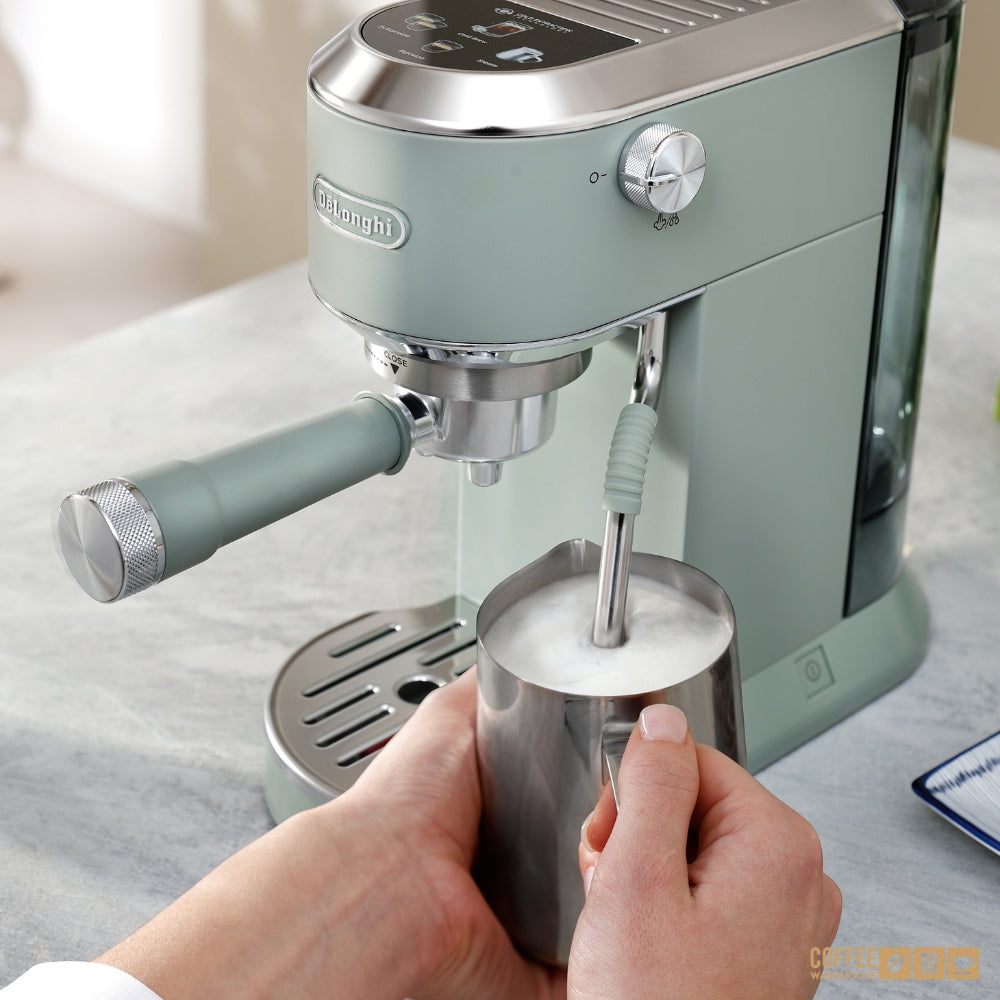 De'Longhi Dedica Duo Espresso Machine with Cold Brew - Pistachio