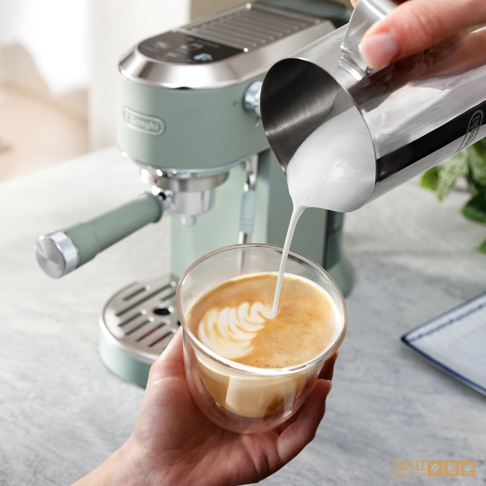 De'Longhi Dedica Duo Espresso Machine with Cold Brew - Pistachio