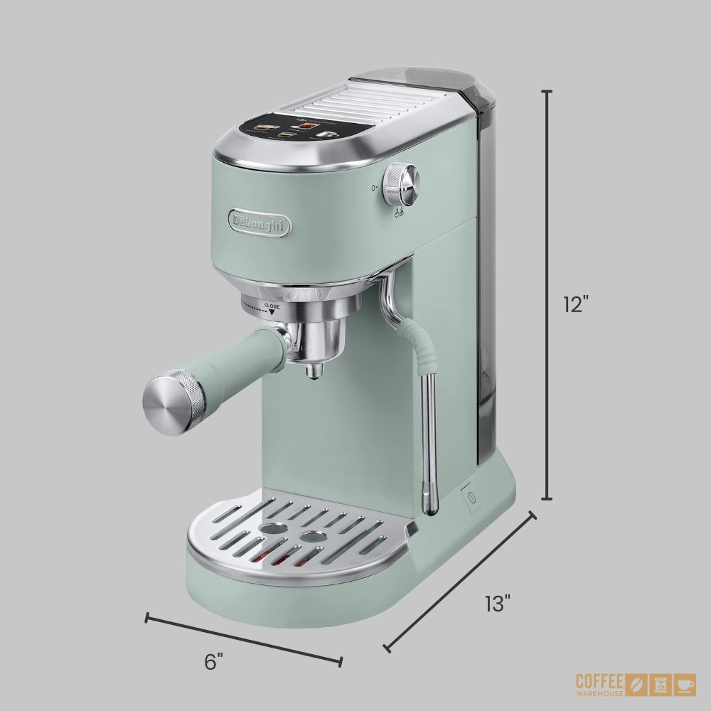 De'Longhi Dedica Duo Espresso Machine with Cold Brew - Pistachio
