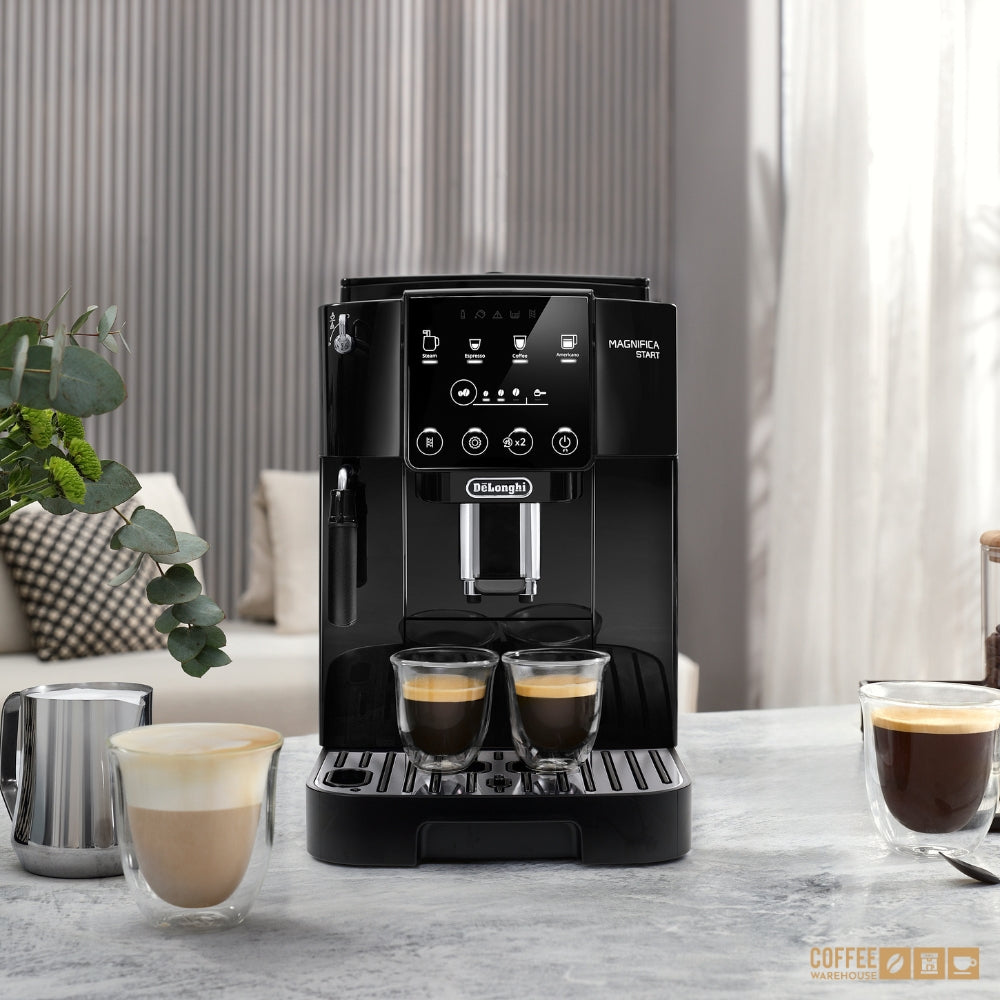 De’Longhi Magnifica Start Espresso Machine with Manual Milk Frothing - Black
