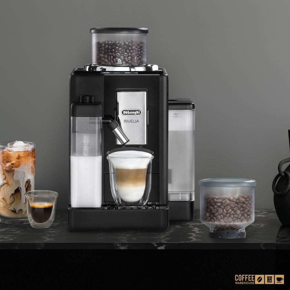 De'Longhi Rivelia Automatic Espresso Machine – Onyx Black