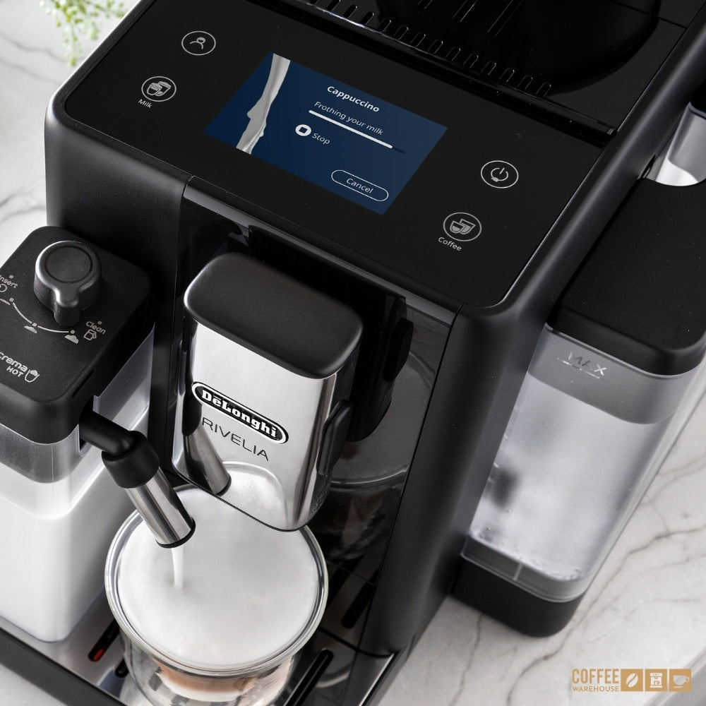 De'Longhi Rivelia Automatic Espresso Machine – Onyx Black