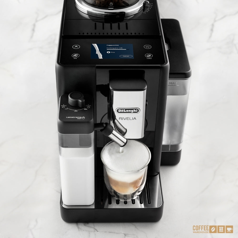 De'Longhi Rivelia Automatic Espresso Machine – Onyx Black