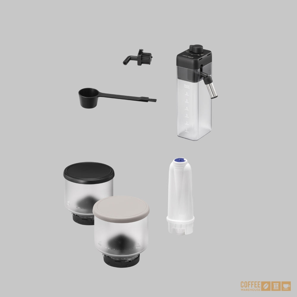 De'Longhi Rivelia Automatic Espresso Machine – Pebble Grey