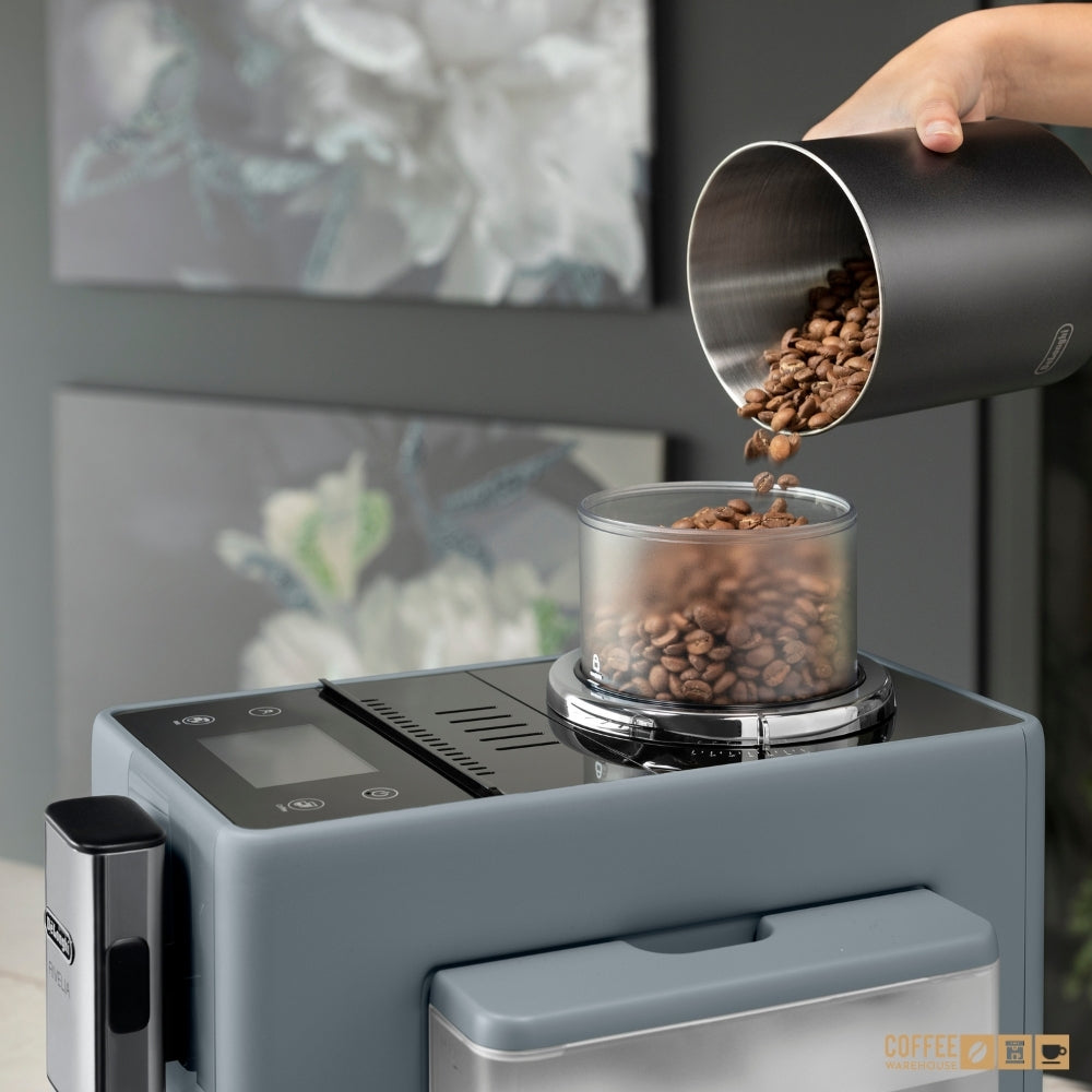 De'Longhi Rivelia Automatic Espresso Machine – Pebble Grey