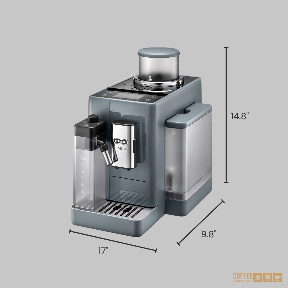 De'Longhi Rivelia Automatic Espresso Machine – Pebble Grey
