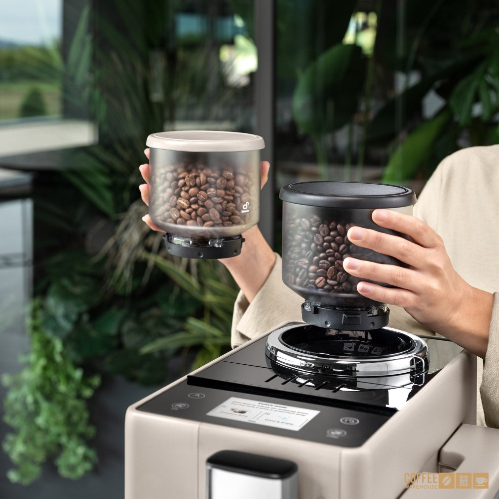De'Longhi Rivelia Automatic Espresso Machine – Sand Beige
