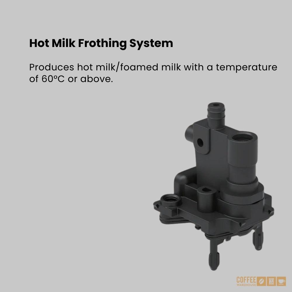 E.D. prime Bean Master Fully Automatic Coffee Machine + Milk Fridge