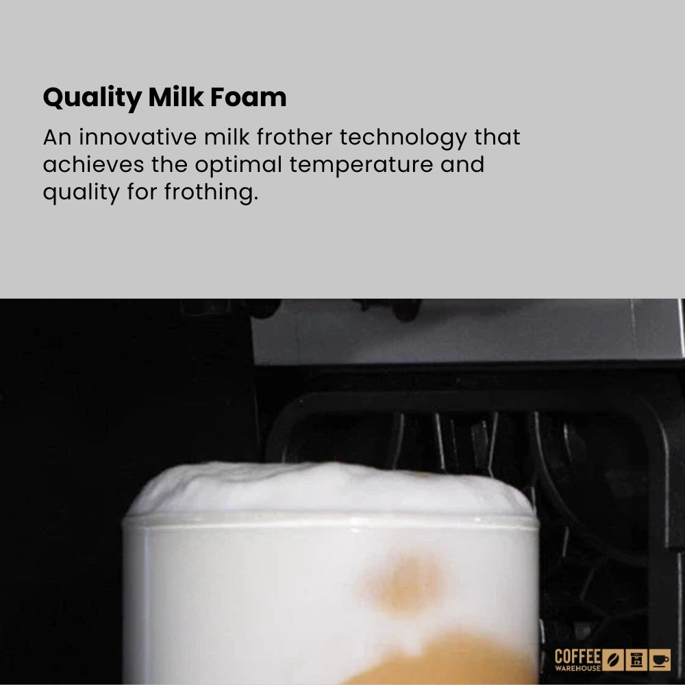 E.D. prime Bean Master Fully Automatic Coffee Machine + Milk Fridge