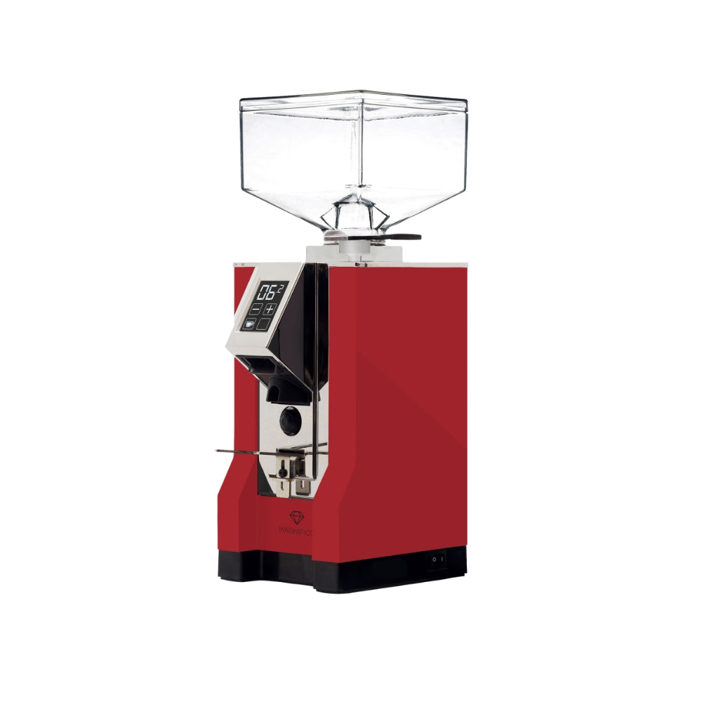 Eureka Mignon Magnifico-55 Digital Grinder - Red