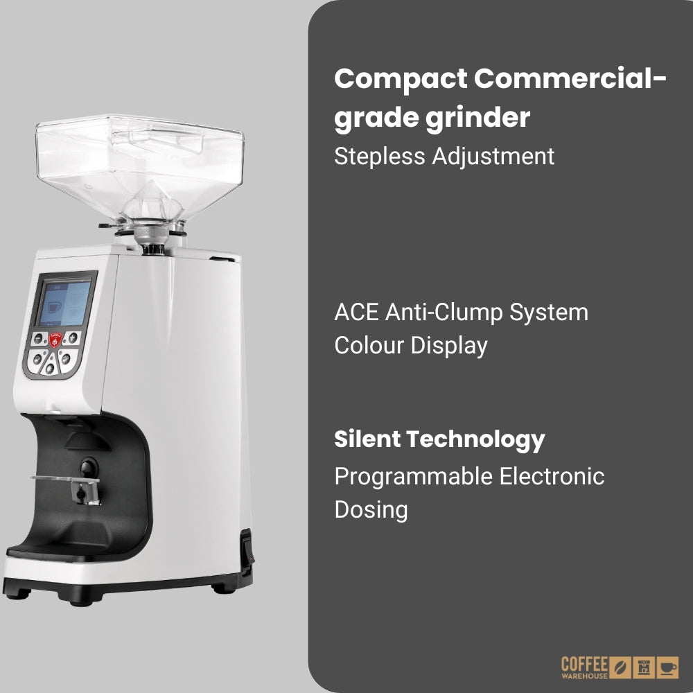 Eureka Atom-60 Digital Grinder - White