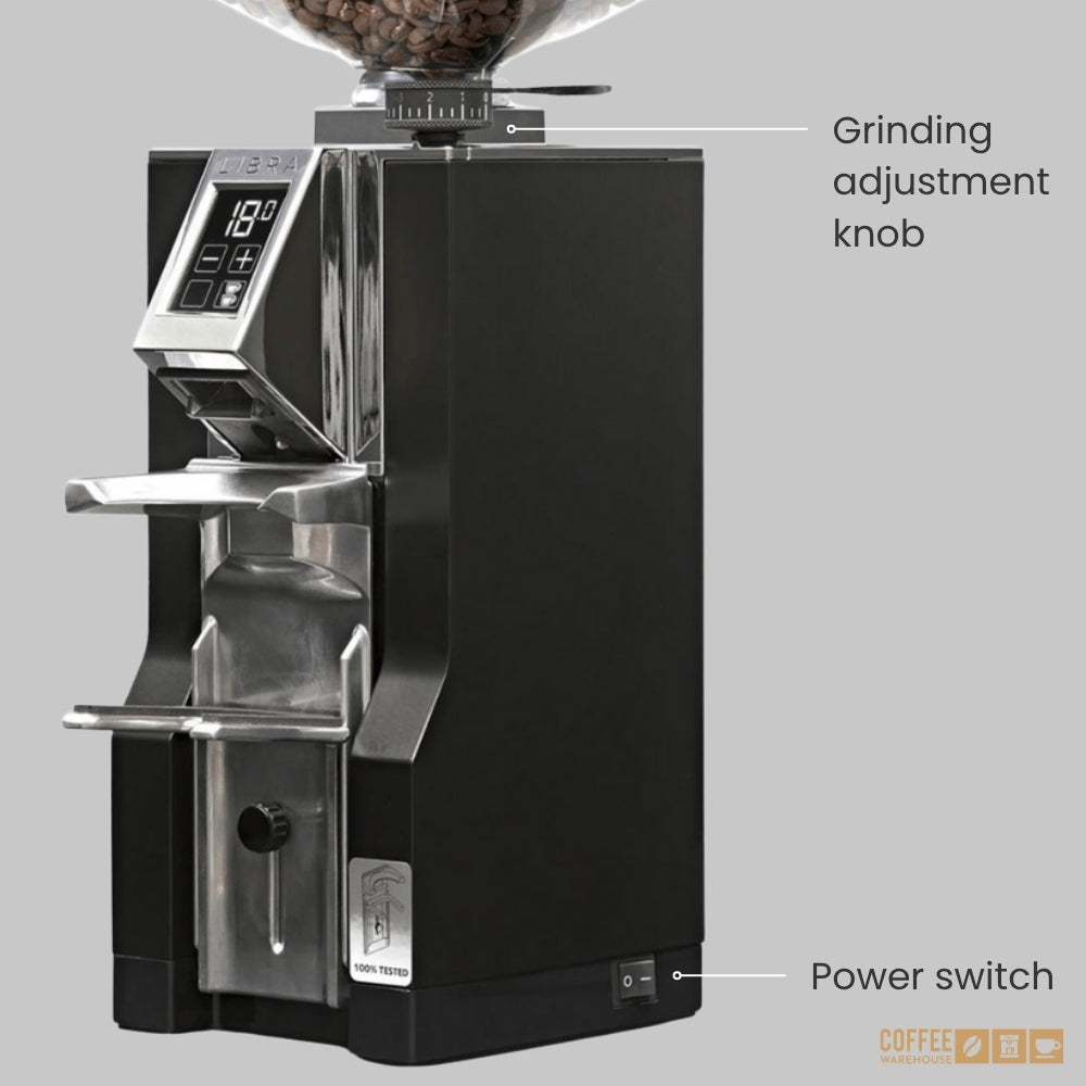 Eureka Mignon Libra-55 Digital Grinder - Black