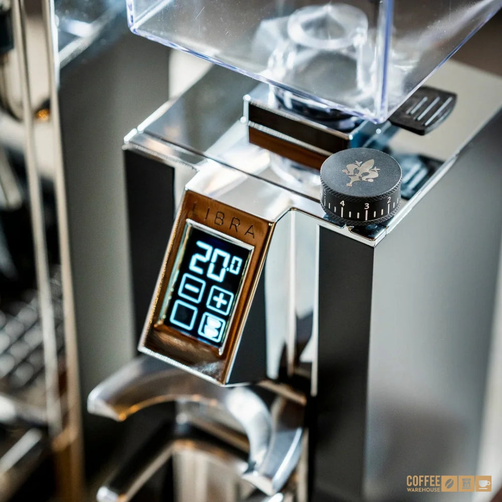 Eureka Mignon Libra-55 Digital Grinder - Chrome