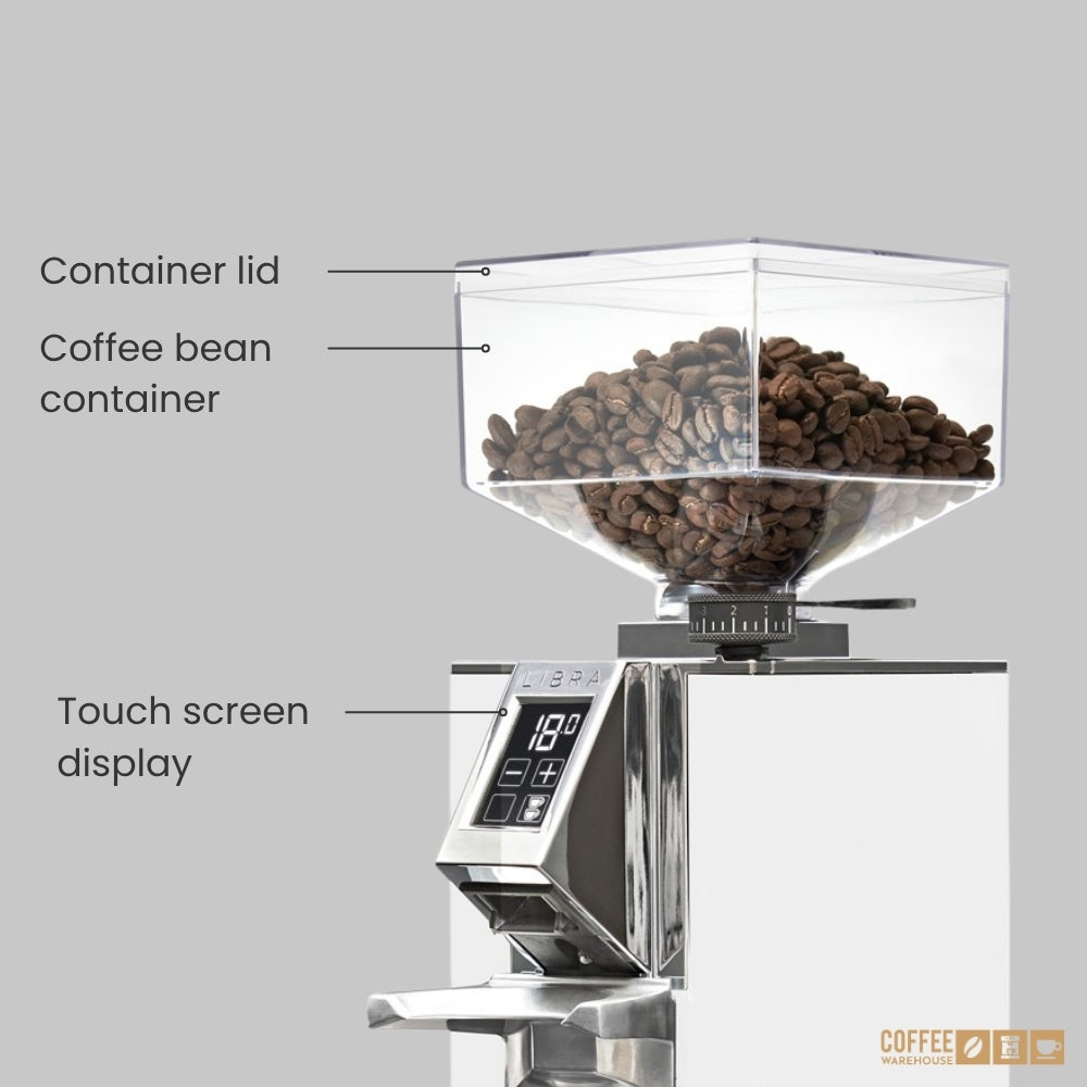 Eureka Mignon Libra-55 Digital Grinder - White