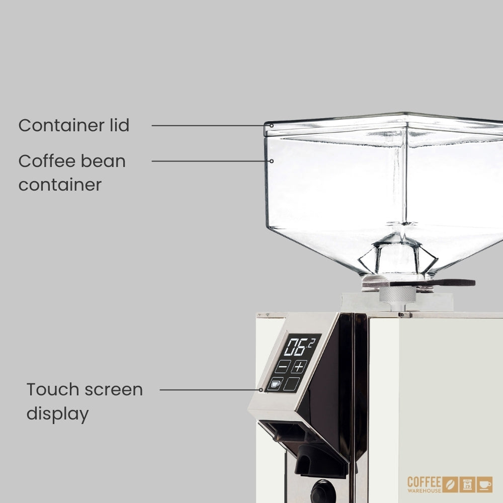 Eureka Mignon Magnifico-55 Digital Grinder - White