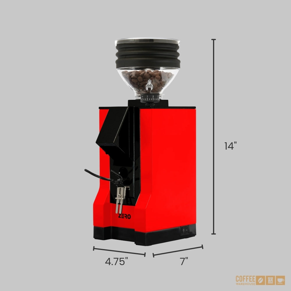 Eureka Mignon Zero-55 Digital Grinder - Red