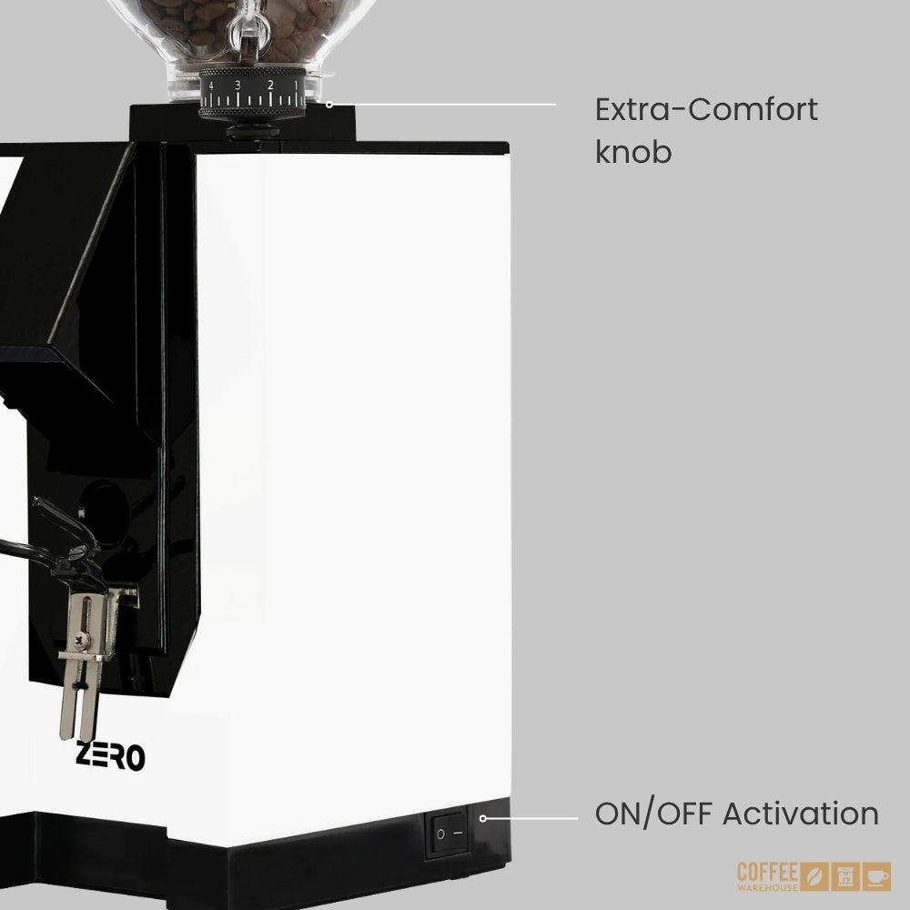 Eureka Mignon Zero-55 Digital Grinder - White