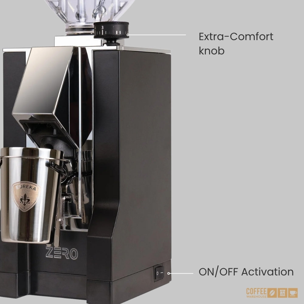 Eureka Mignon Magnifico-55 Digital Grinder -  Matte Black