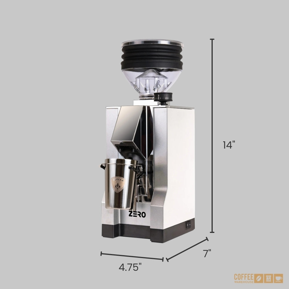 Eureka Mignon Zero-55 Digital Grinder - Chrome
