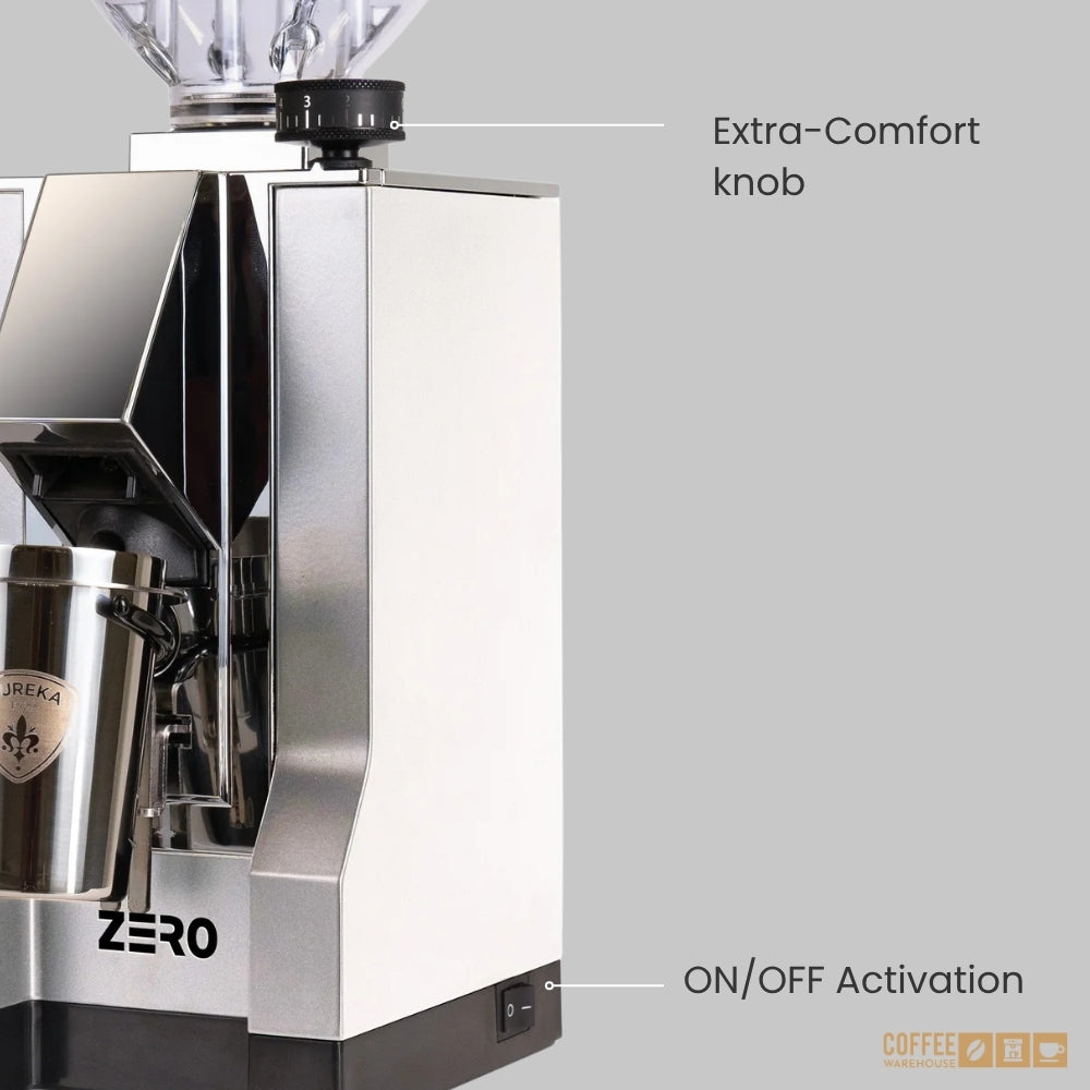 Eureka Mignon Zero-55 Digital Grinder - Chrome