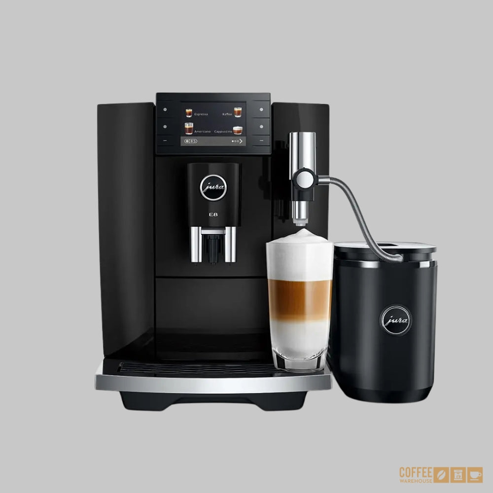 JURA E8 (NAD) Automatic Coffee Machine - Piano Black