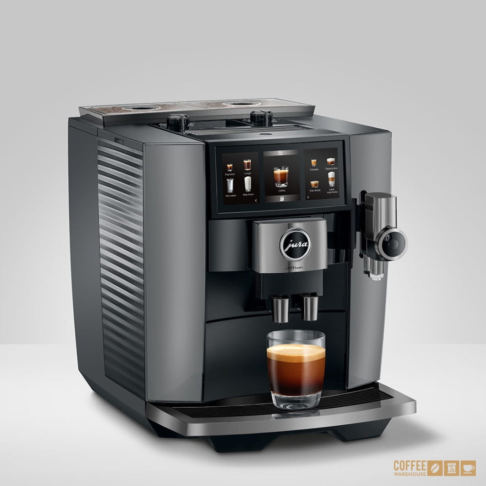 JURA J10 Twin Automatic Coffee Machine - Diamond Onyx