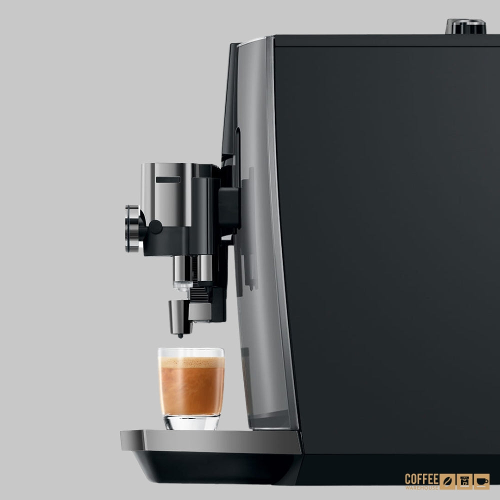 JURA J10 Twin Automatic Coffee Machine - Diamond Onyx