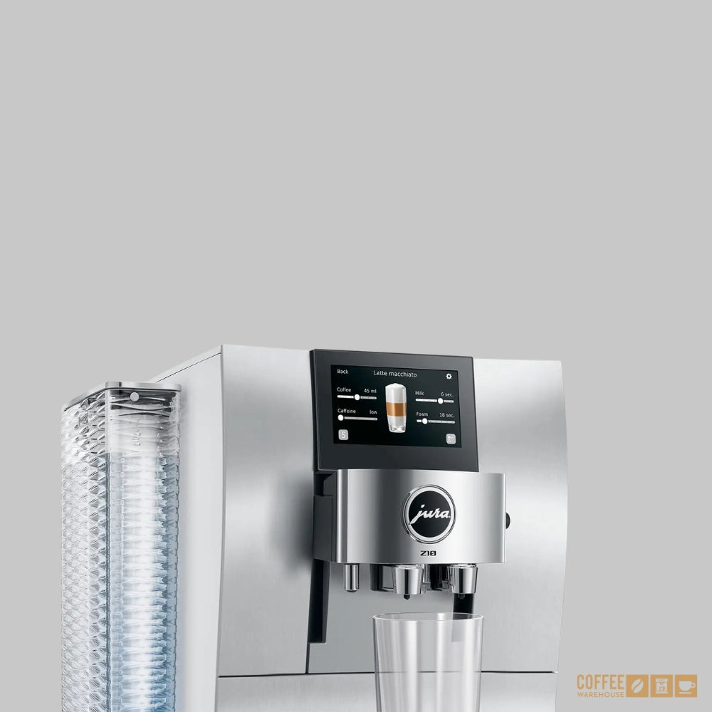 JURA Z10 Gen 2 (NAB) Automatic Coffee Machine - Aluminum White