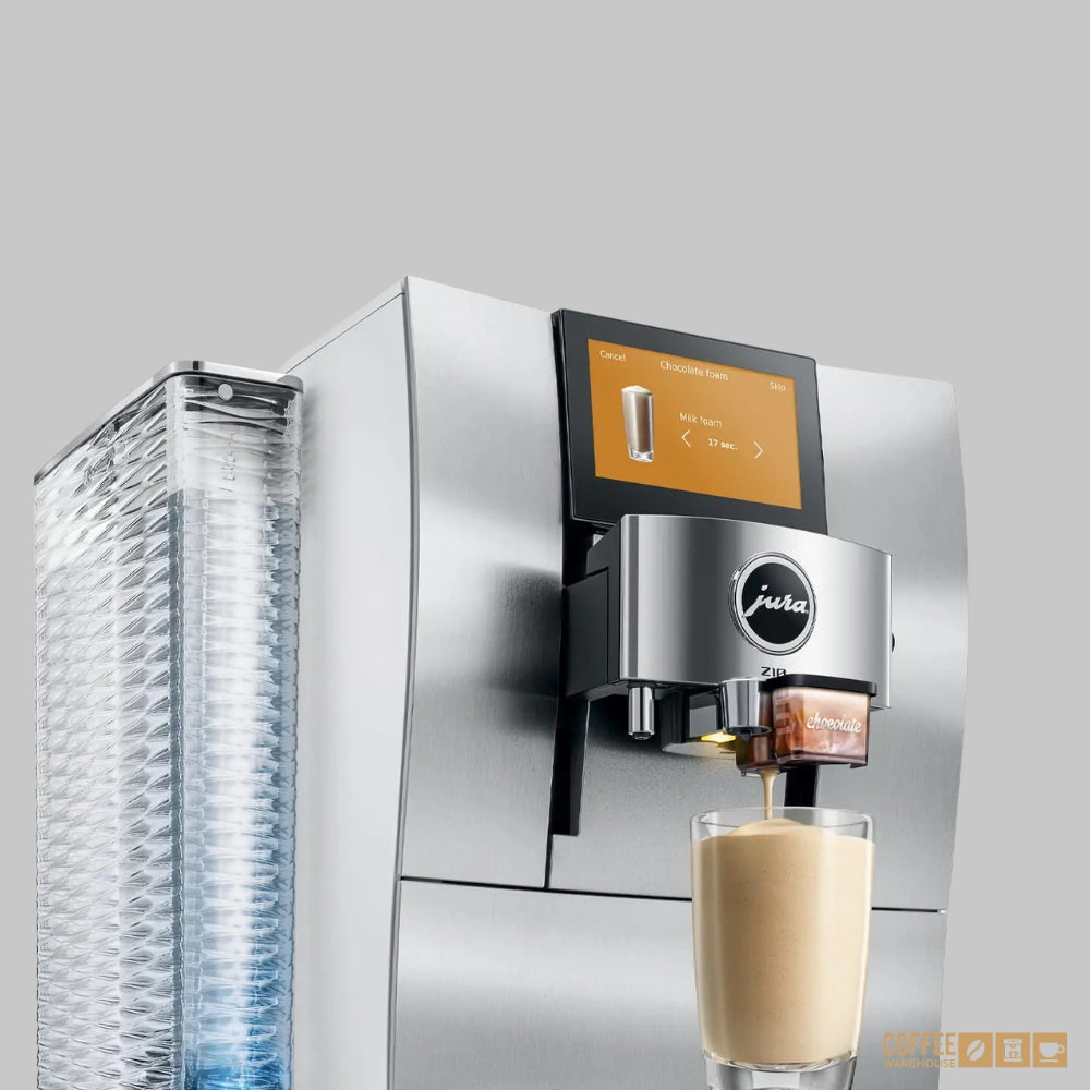 JURA Z10 Gen 2 (NAB) Automatic Coffee Machine - Aluminum White