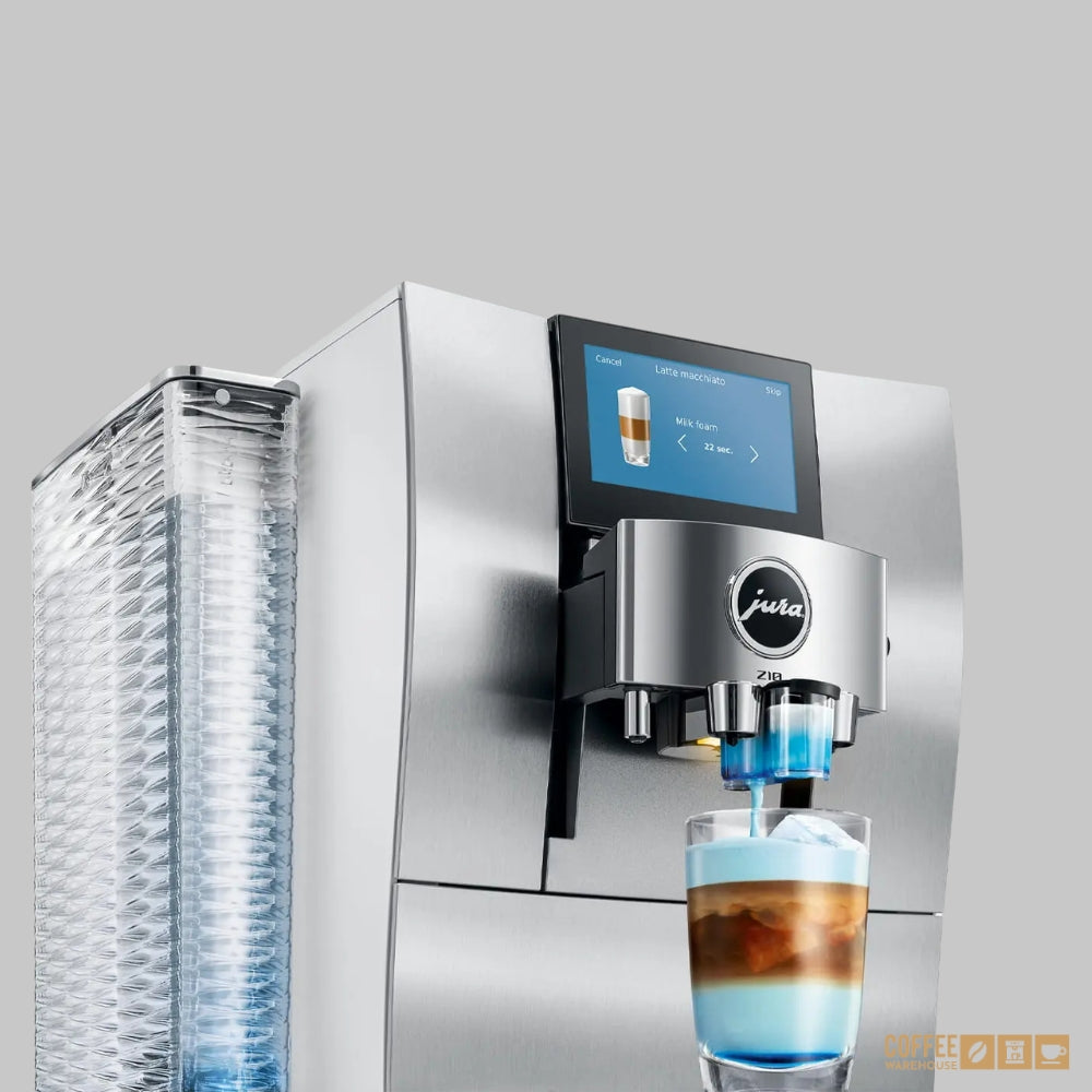 JURA Z10 Gen 2 (NAB) Automatic Coffee Machine - Aluminum White