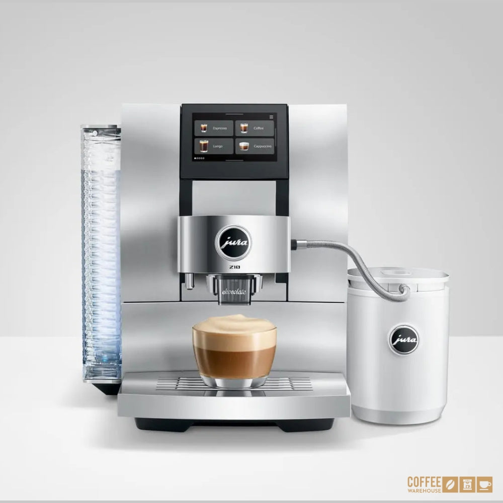 JURA Z10 Gen 2 (NAB) Automatic Coffee Machine - Aluminum White