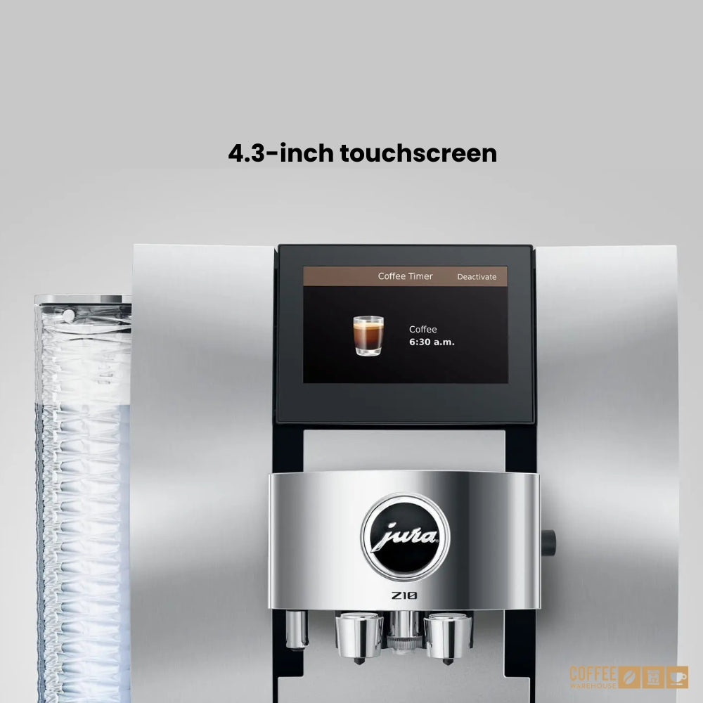 JURA Z10 Gen 2 (NAB) Automatic Coffee Machine - Aluminum White