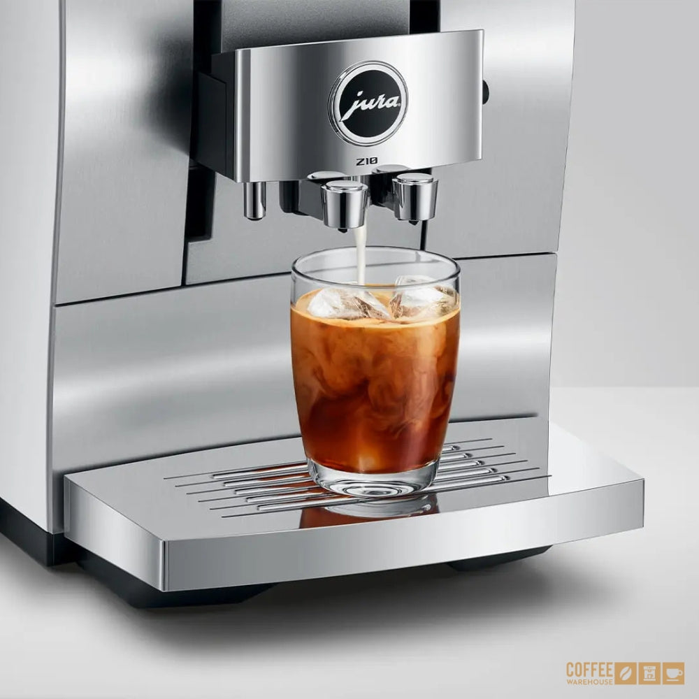 JURA Z10 Gen 2 (NAB) Automatic Coffee Machine - Aluminum White