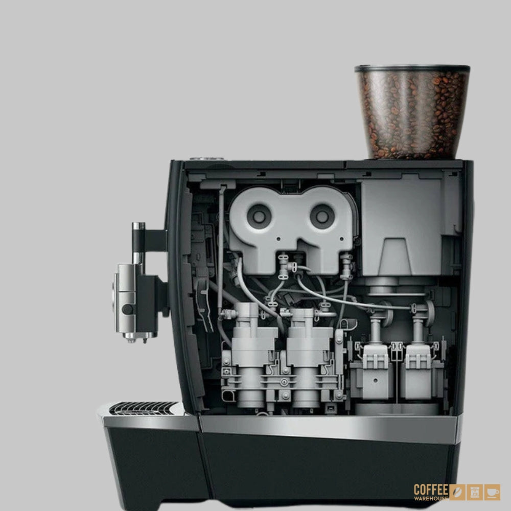 Jura Giga X8 Automatic Coffee Machine - Aluminium Black