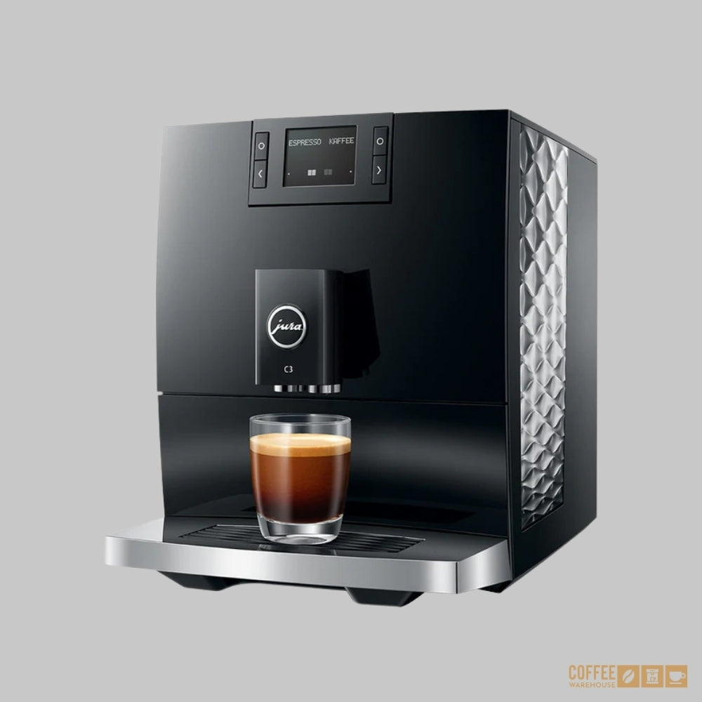 Jura C3 Super Automatic Coffee Machine - Piano Black