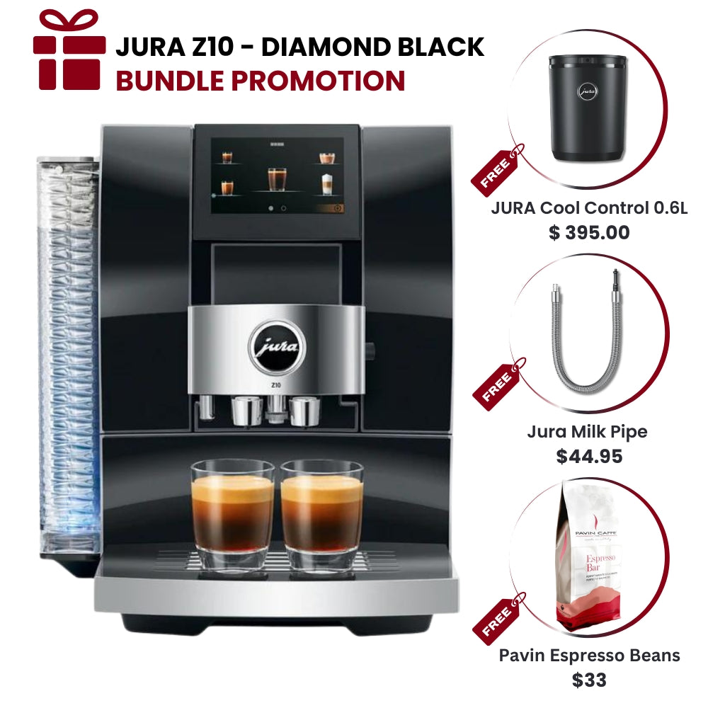Jura Z10 Hot and Cold Brew Coffee Machine - Diamond Black