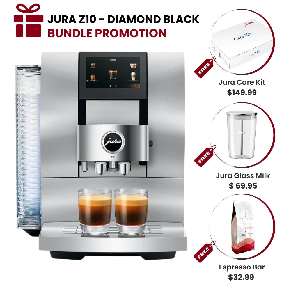 Jura Z10 Hot and Cold Brew Coffee Machine - Aluminum White