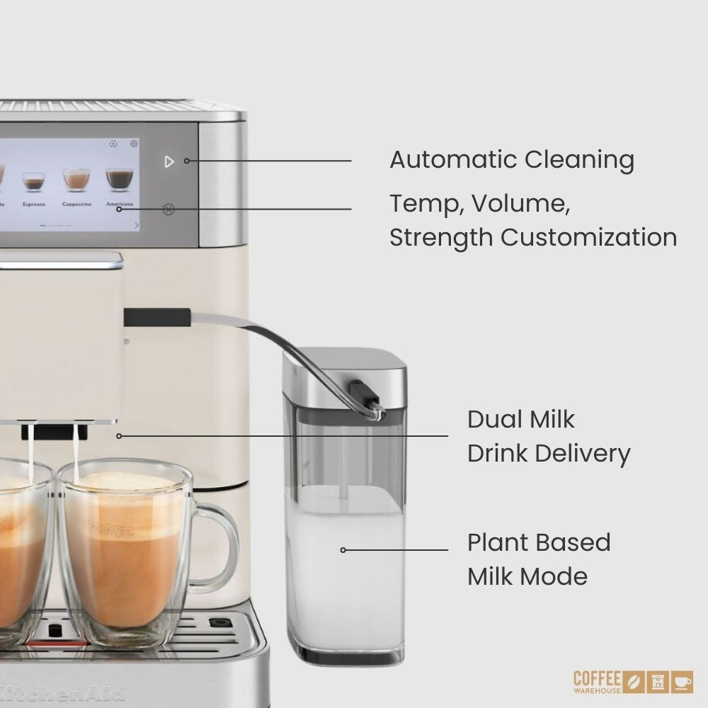 KitchenAid Super Automatic Espresso Machine KF8 - Porcelain