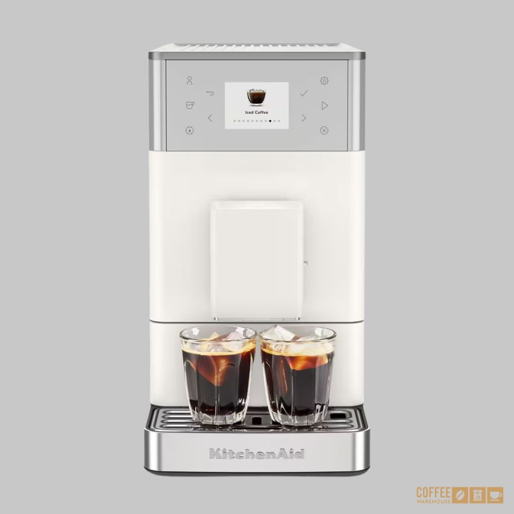 KitchenAid Fully Automatic Espresso Machine KF3 - Porcelain white