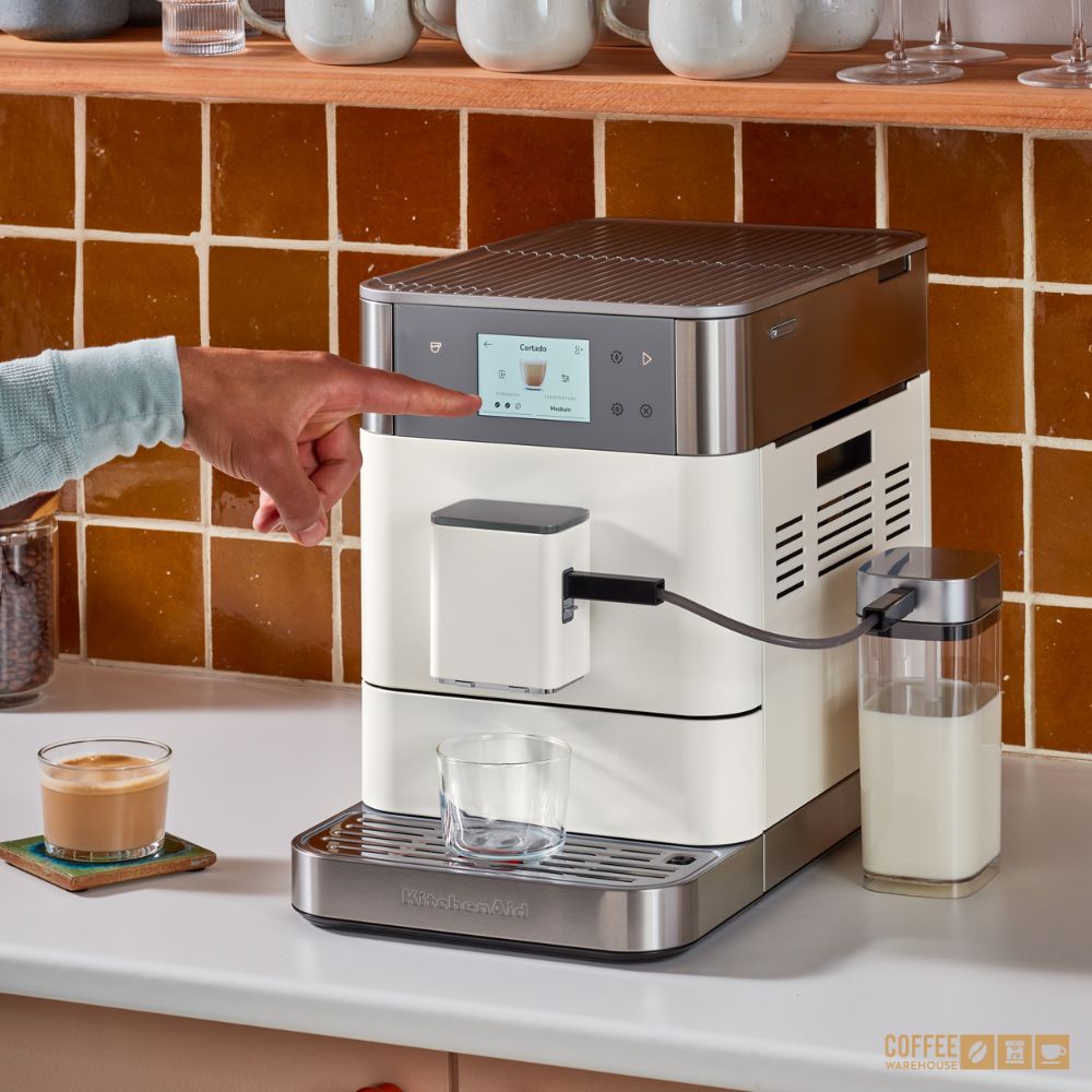 KitchenAid Super Automatic Espresso Machine KF7 - Porcelain