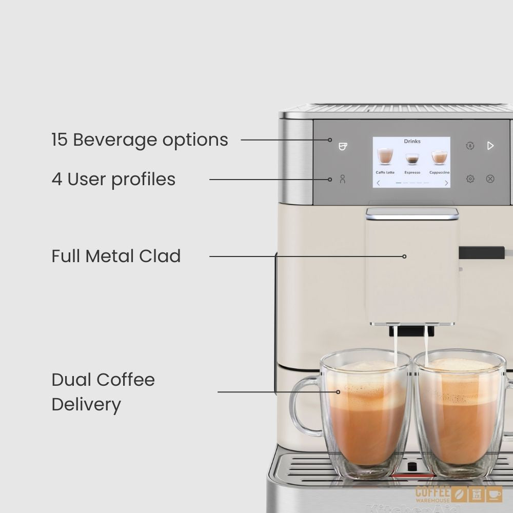 KitchenAid Super Automatic Espresso Machine KF7 - Porcelain