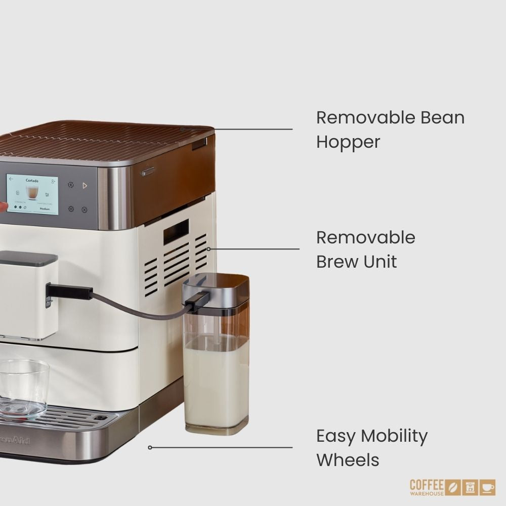 KitchenAid Super Automatic Espresso Machine KF7 - Porcelain