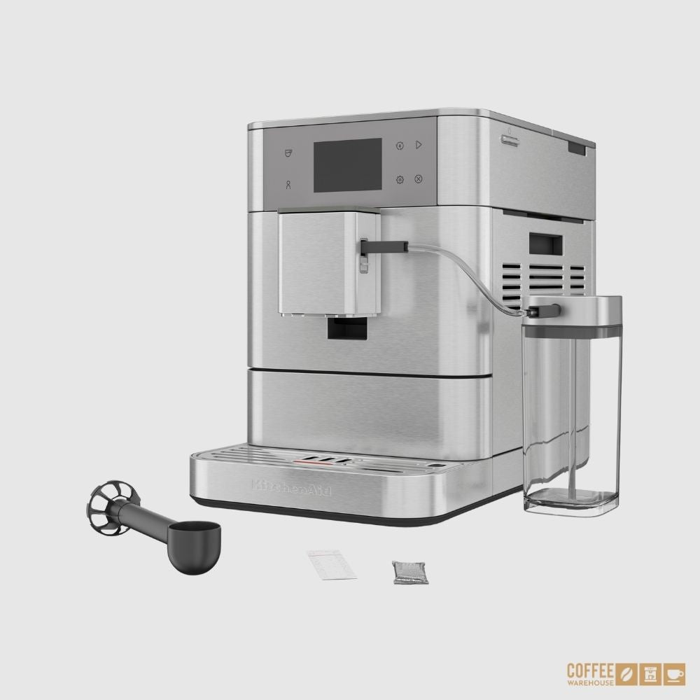 KitchenAid Super Automatic Espresso Machine KF7 - Stainless Steel Finish